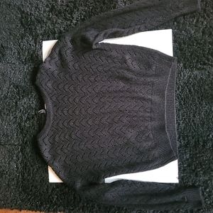 Medium black Divided sweater